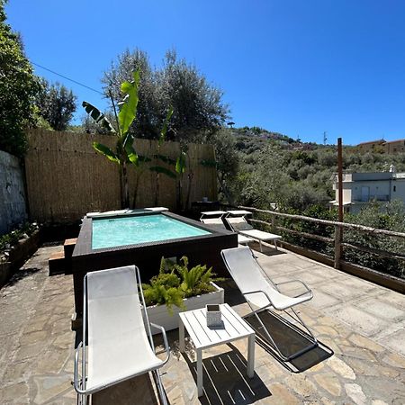 Villa Carolina Sorrento Private Heated Pool And Sea View 外观 照片