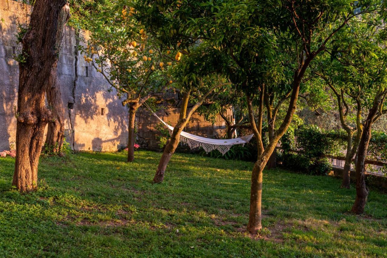 Villa Carolina Sorrento Private Heated Pool And Sea View 外观 照片