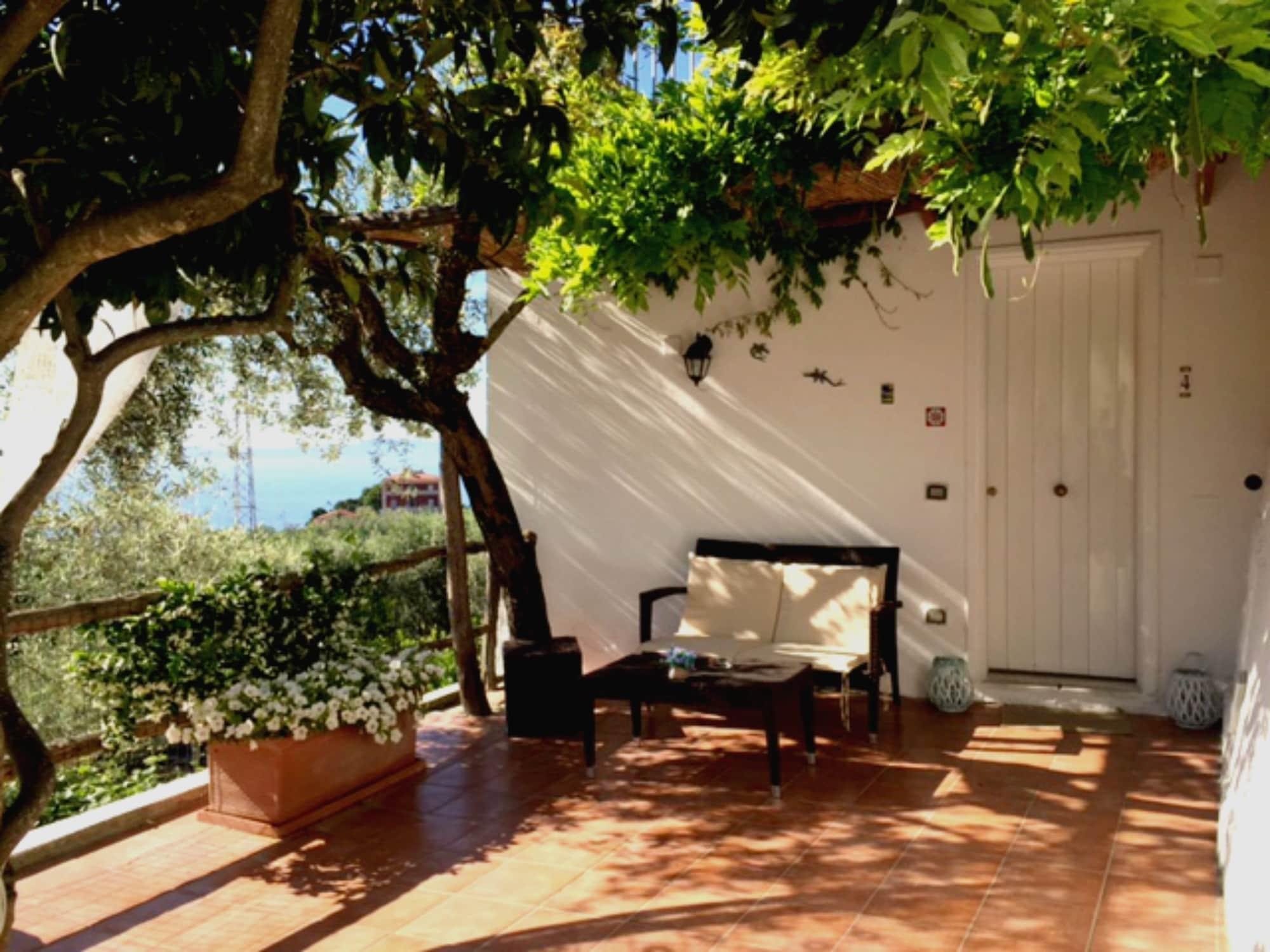 Villa Carolina Sorrento Private Heated Pool And Sea View 外观 照片
